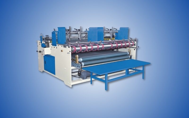 Semi Automatic Double Folder Gluer Machine